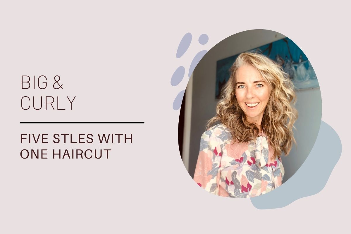 Voluminous Curls // Five Styles // One Haircut