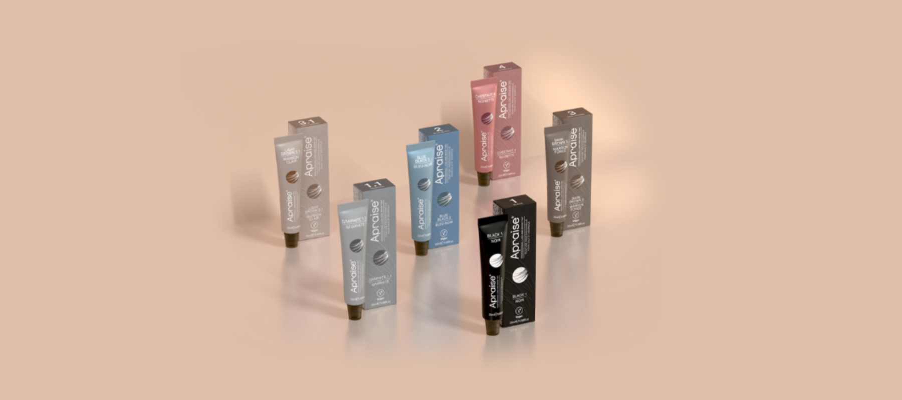 Apraise Eyelash & Eyebrow Tints Collection – long-lasting, professional lash and brow colour