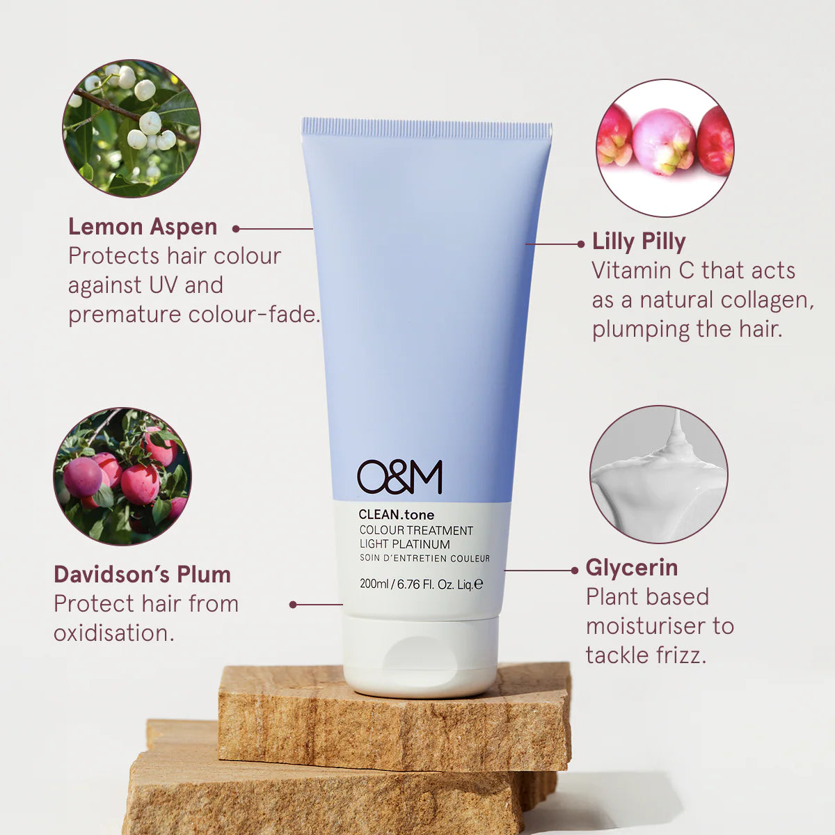 O&M Light Platinum Clean Tone Treatment
