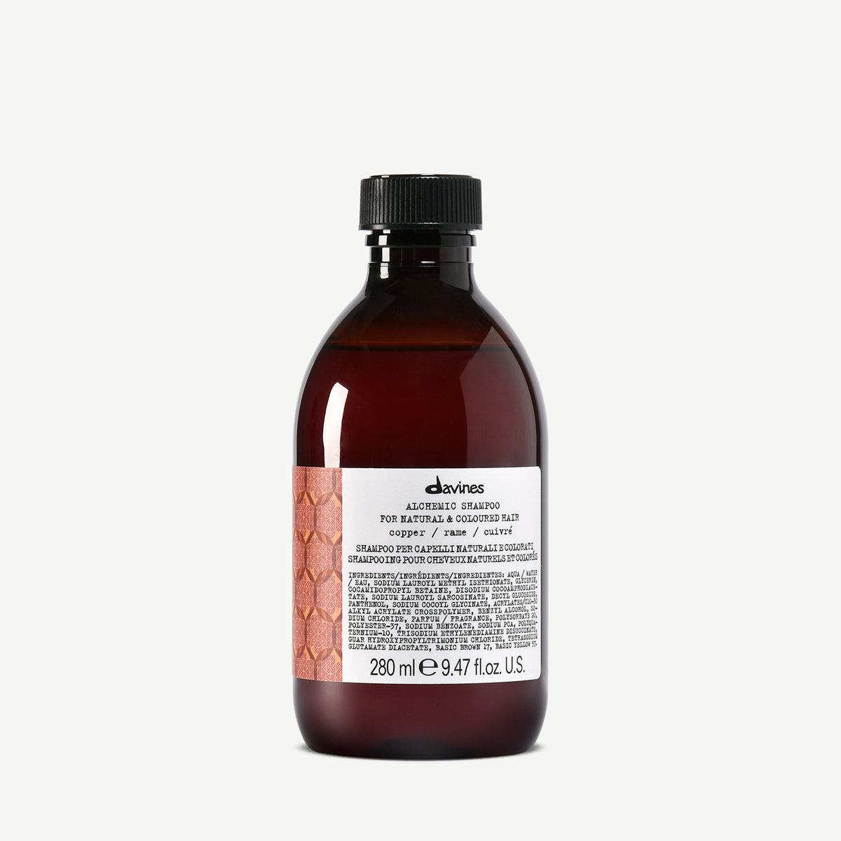 Davines Alchemic Copper Shampoo 280ml, toning shampoo, NZ stockist Sable