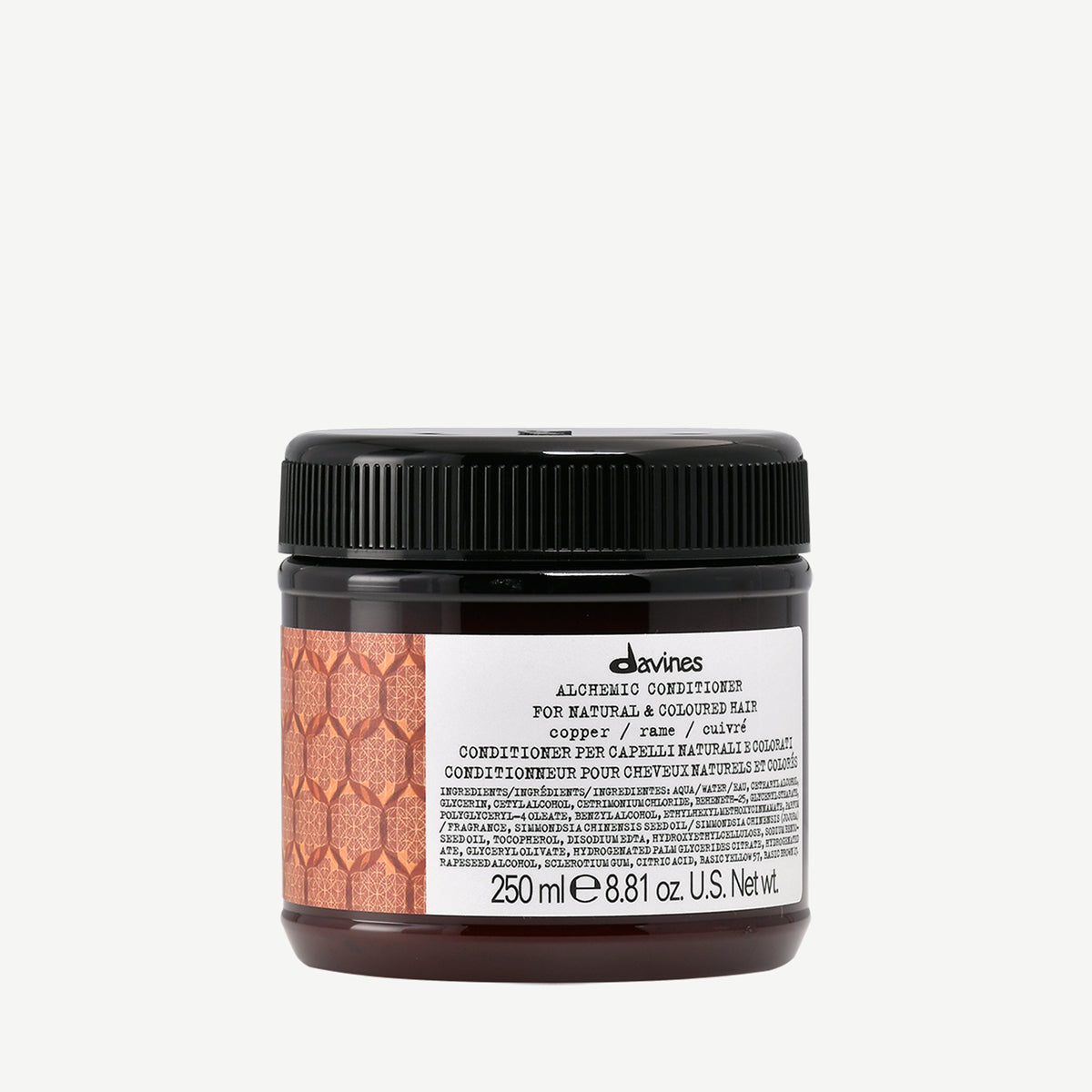 Davines Alchemic Copper Conditioner 250ml, toning conditioner, NZ stockist Sable