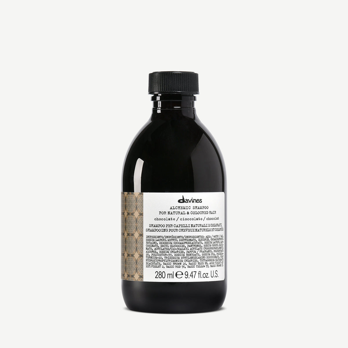 Davines Alchemic Chocolate Shampoo 280ml, toning shampoo, NZ stockist Sable