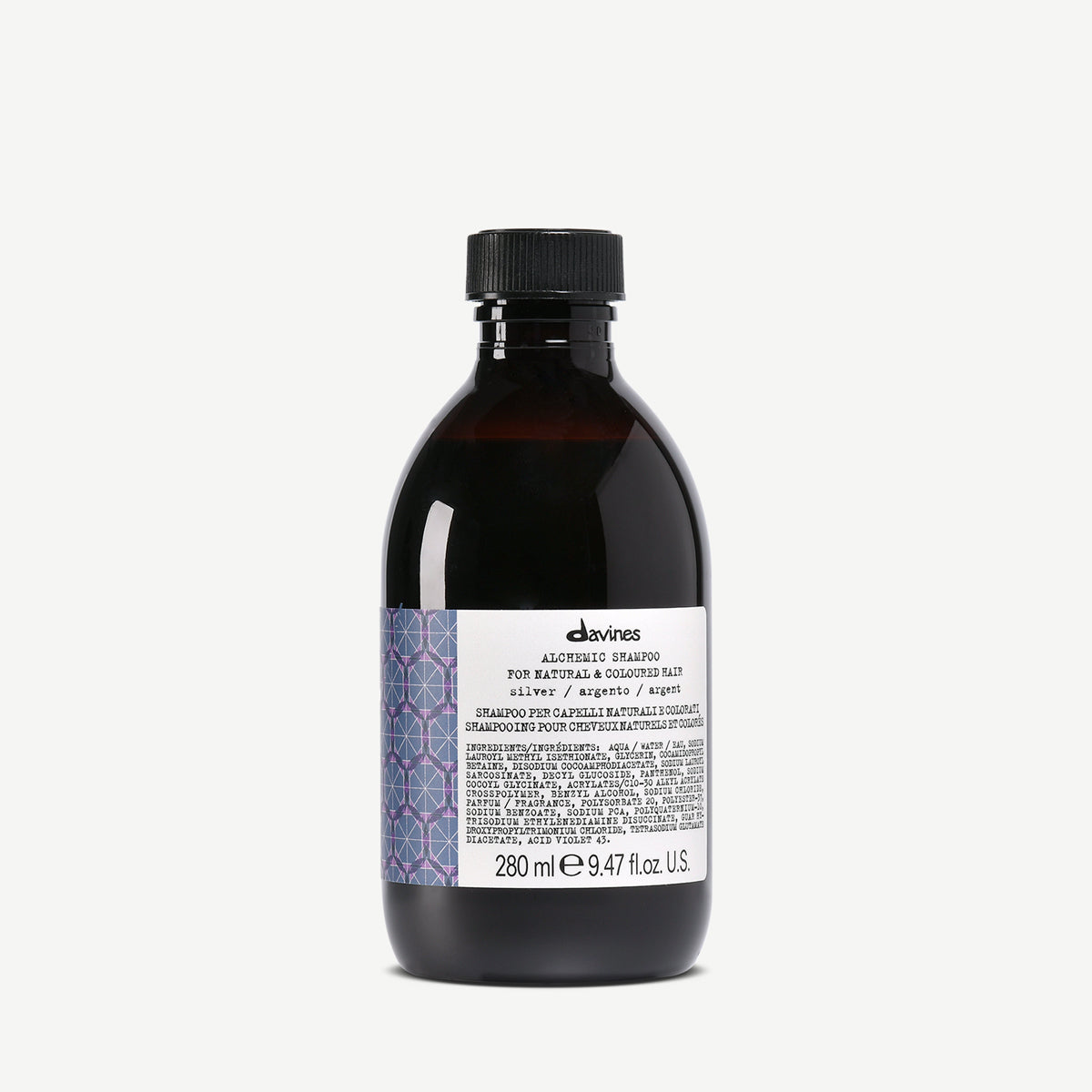 Davines Alchemic Silver Shampoo 280ml, toning shampoo, NZ stockist Sable