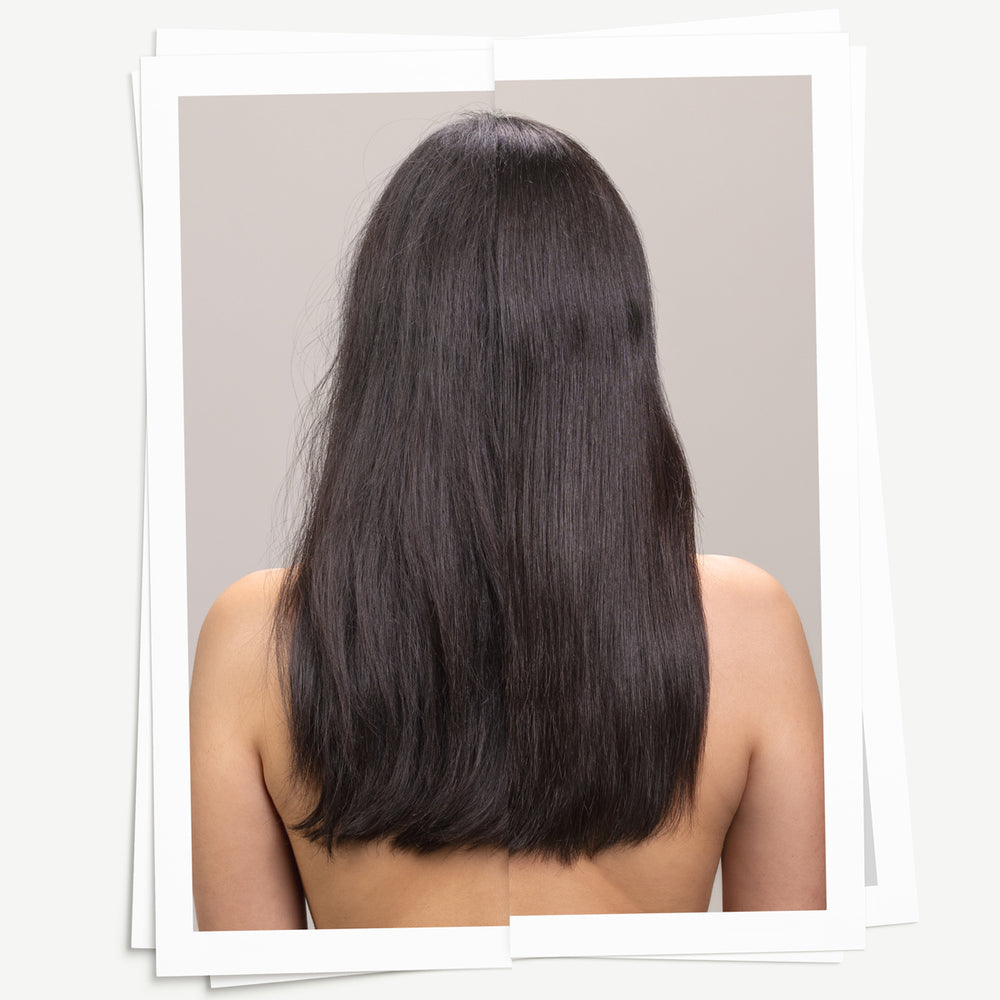 Davines Oi All In One Milk 135ml white background back of bottle showing ingredients and details — Sable Boutique NZ