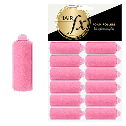 Hair FX sponge foam rollers Small 22mm, pack of 12