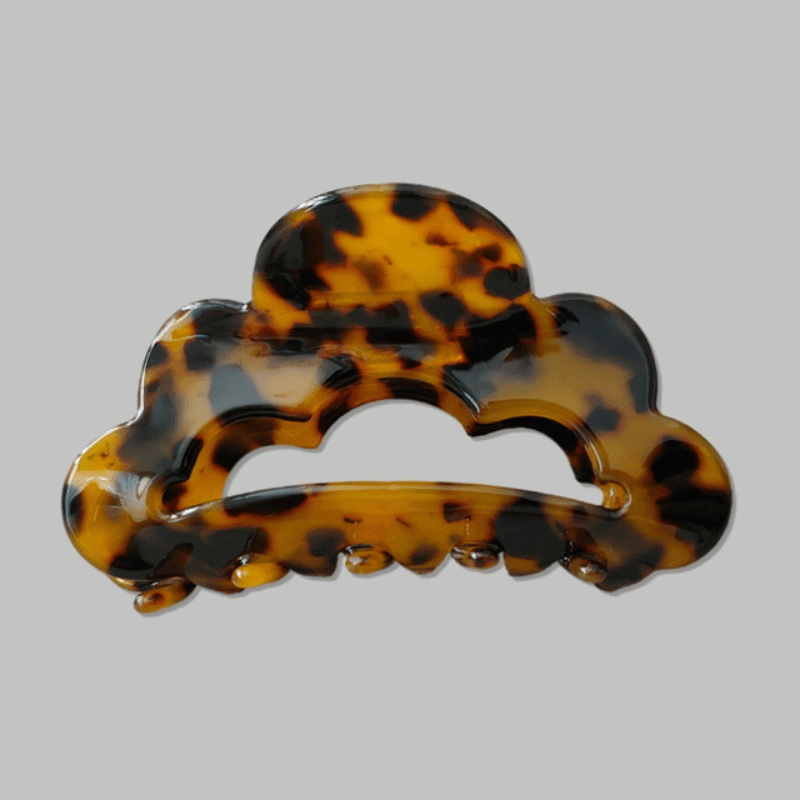 Cloud Claw Clip Dark Tortoiseshell