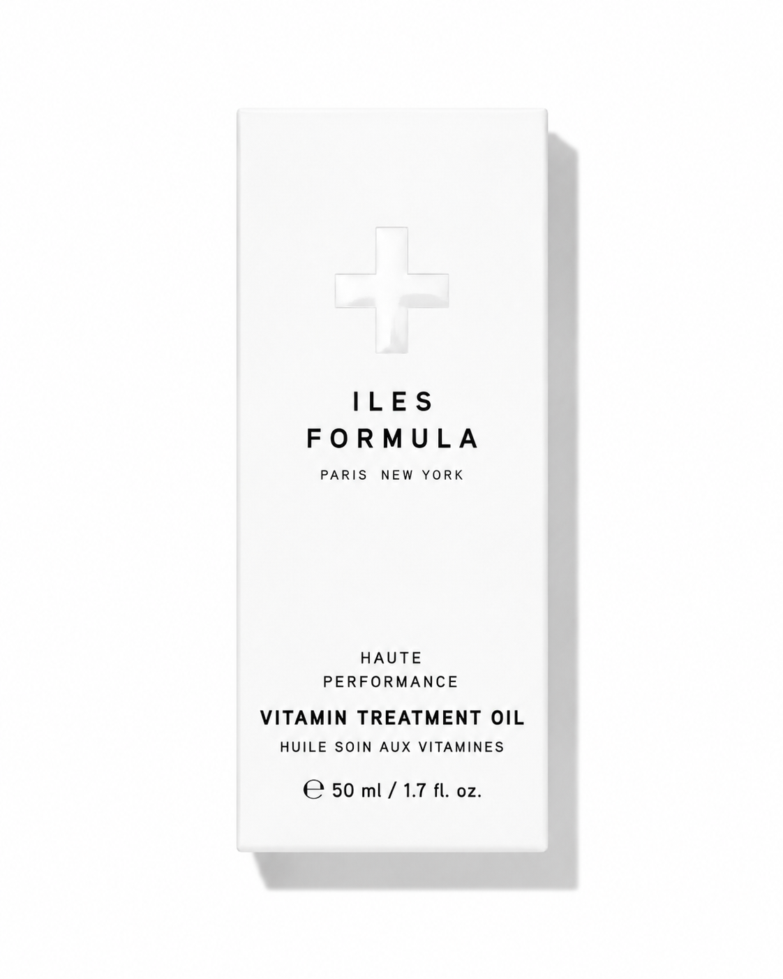 ILES Vitamin Treatment Oil 50ml in its box, Iles Formula treatment oil for dry hair and scalp