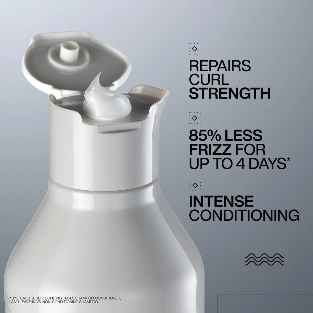 Redken Acidic Bonding Curls Conditioner key benefits for damaged curls and coils