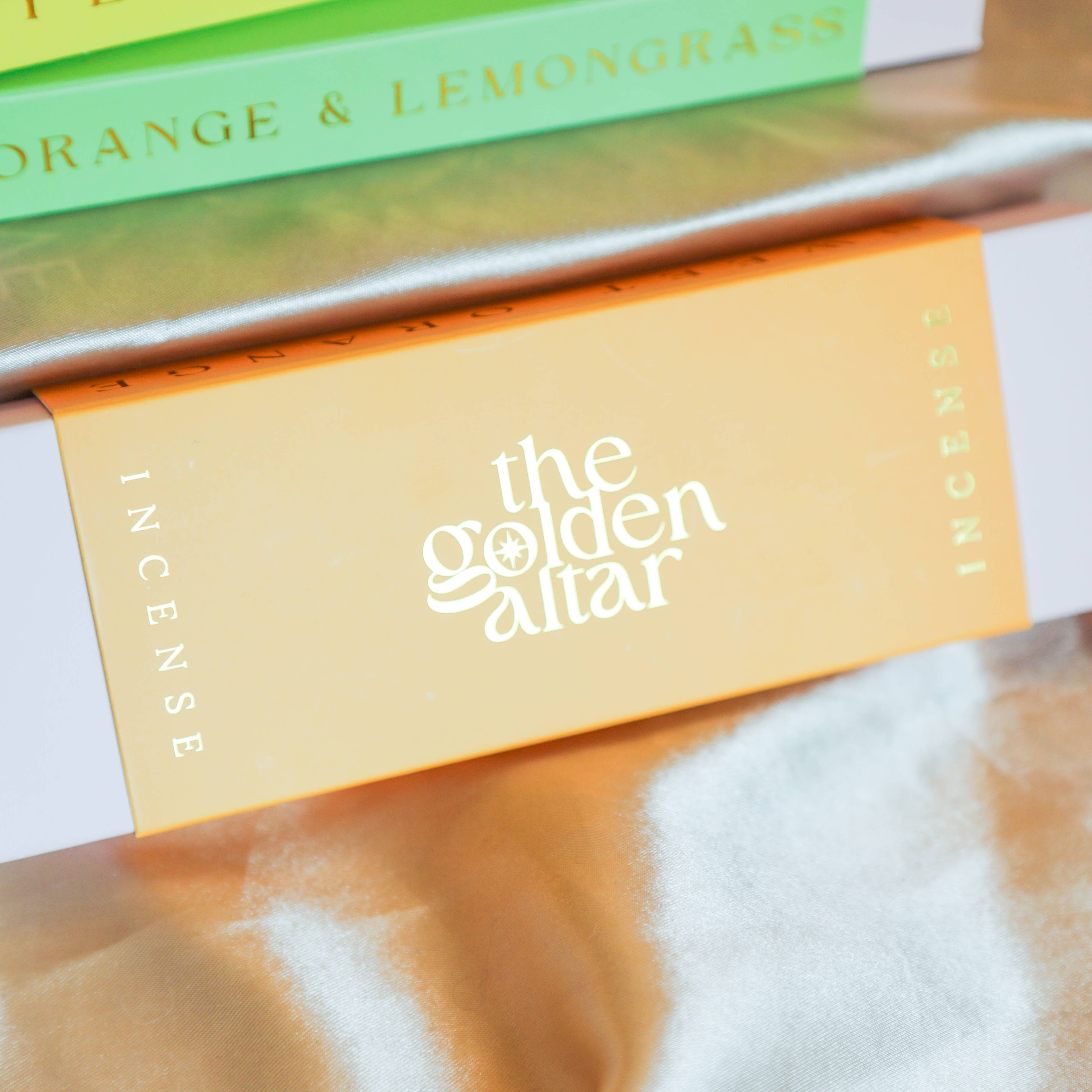 The Golden Altar Natural Incense - Orange & Lemongrass