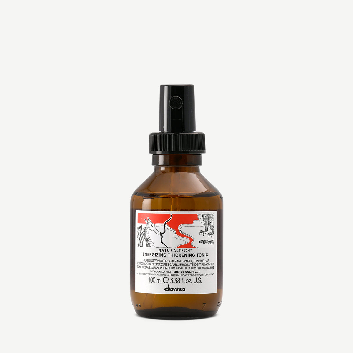 Davines Energizing Thickening Tonic 100ml spray bottle