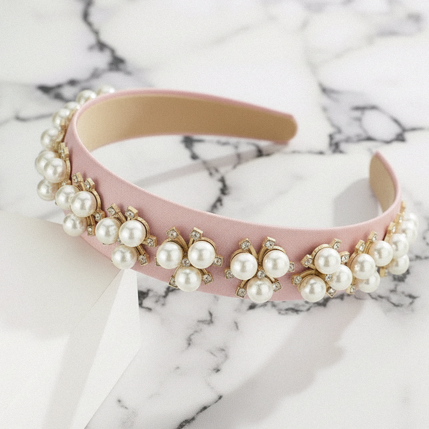 Gildie Elegant Pearl Headband