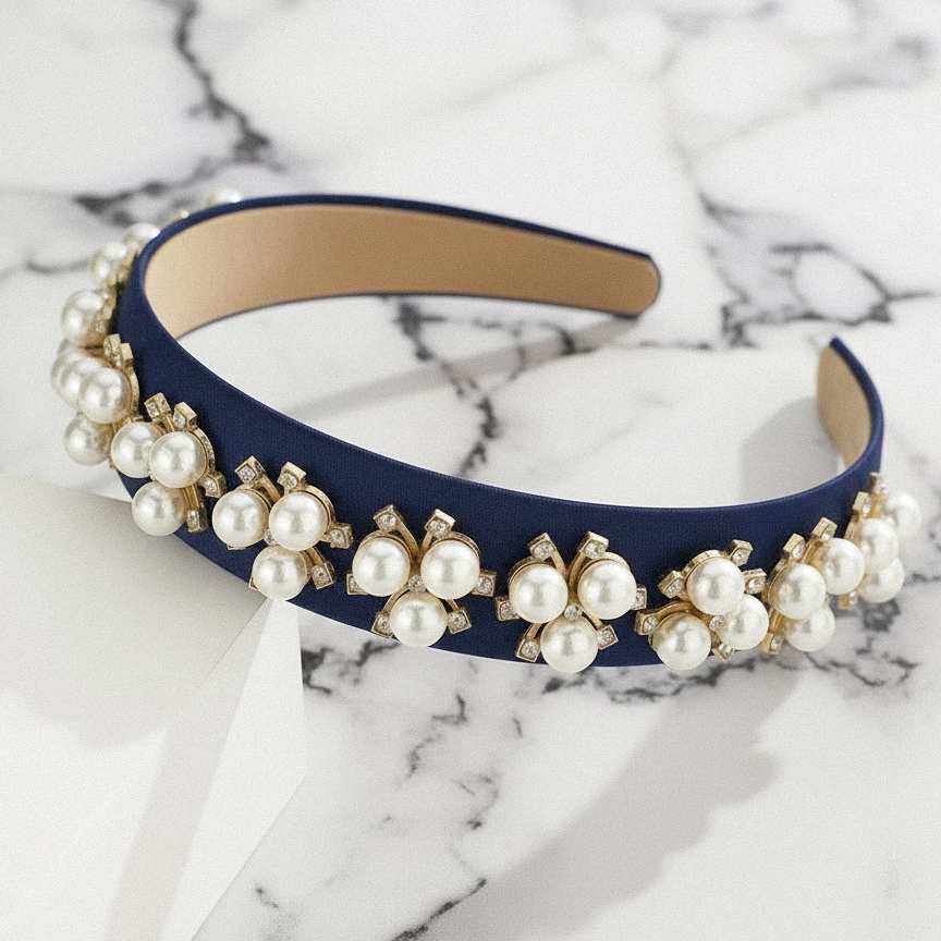 Gildie Elegant Pearl Headband