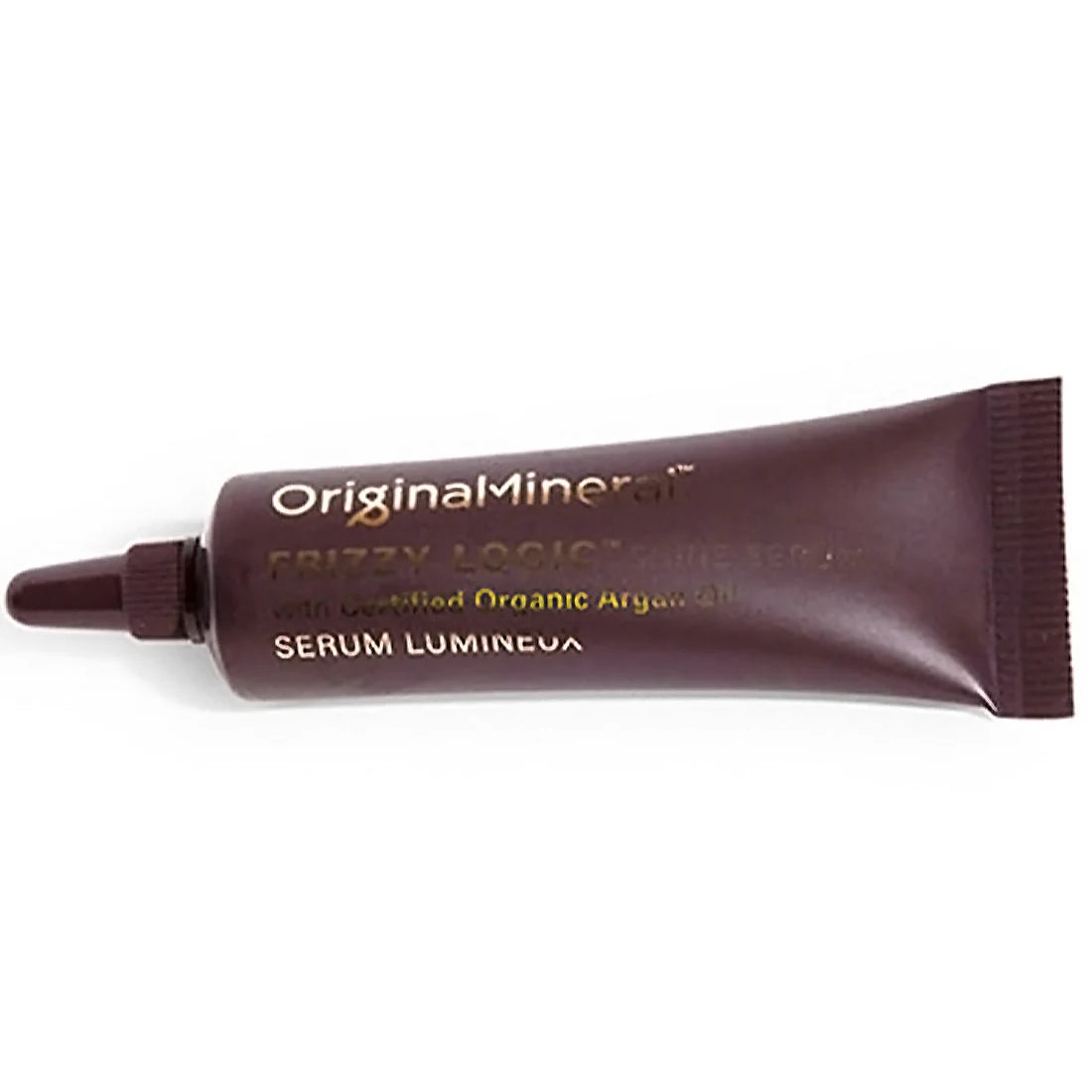 Brown tube of Original Mineral Frizzy logic Serum