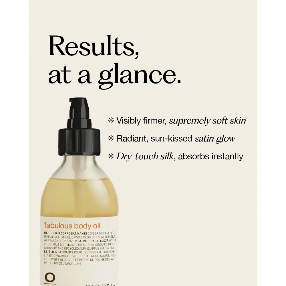 Oway Fabulous Body Oil benefits at a glance