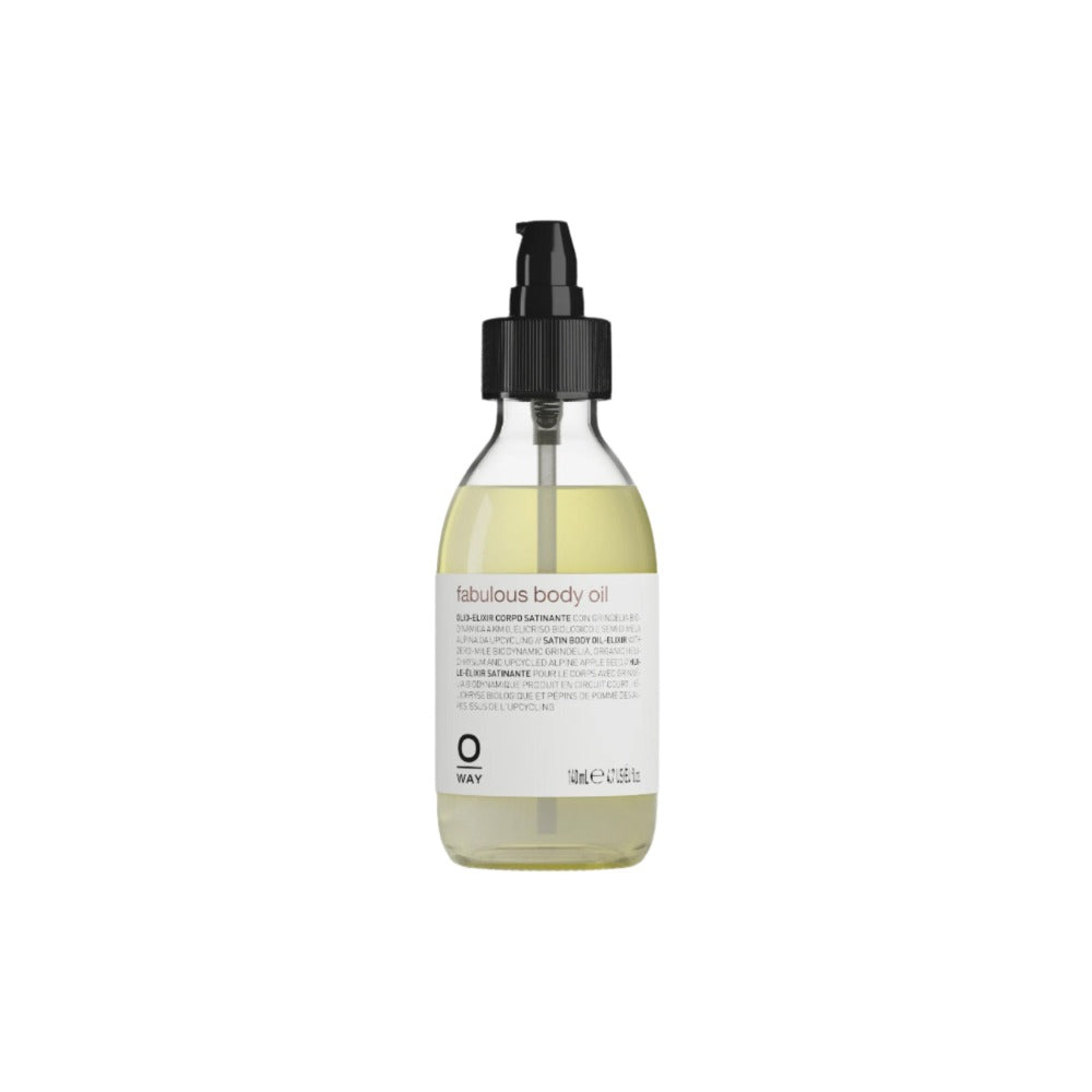 Oway Fabulous Body Oil glass bottle with dropper