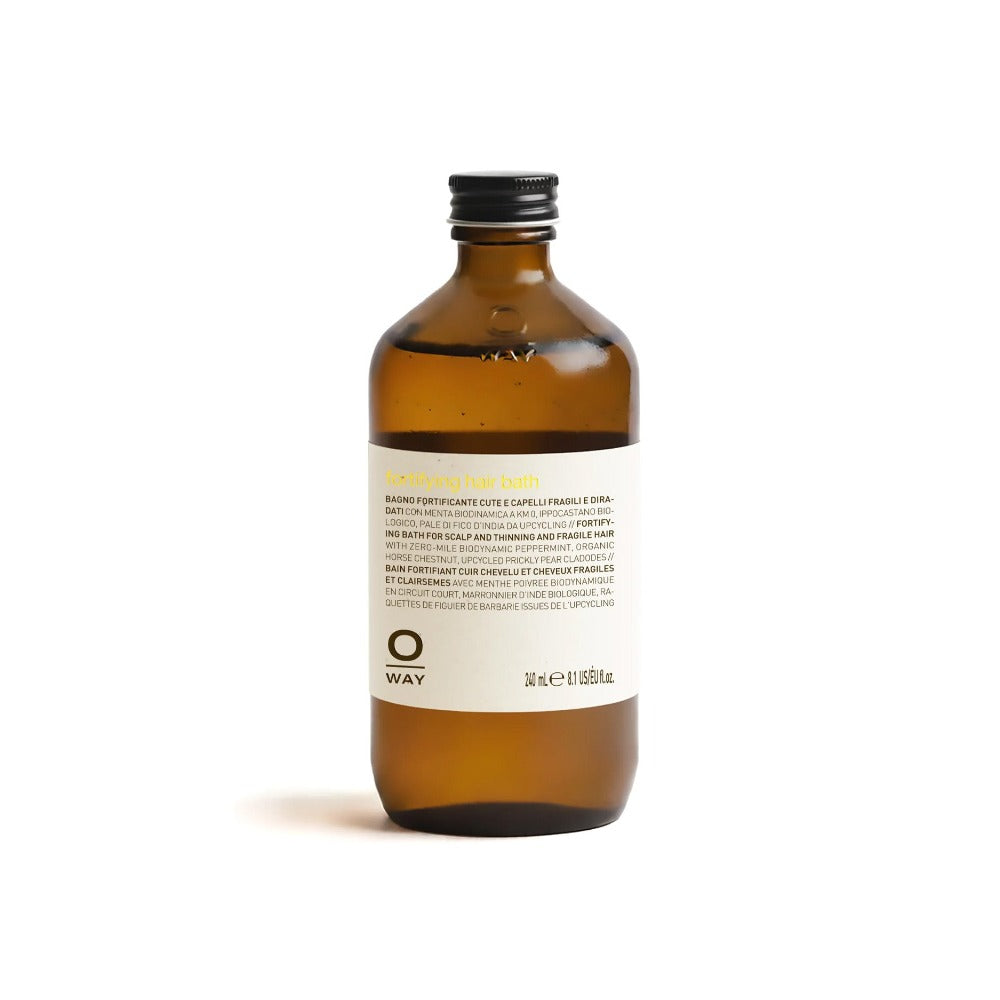 Oway Micro-Stimulating Hair Bath 240ml bottle on white background