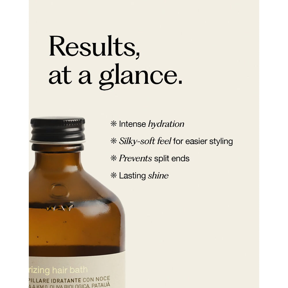 Oway Moisturising Hair Bath benefits at a glance