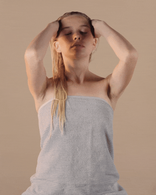 Stronger smoother hair after Oway Rebuilding Hair Bath