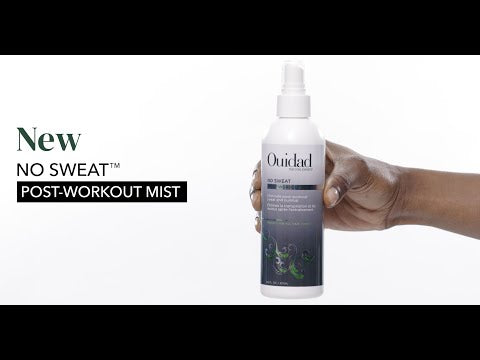 Ouidad No Sweat Post-Workout Mist product video