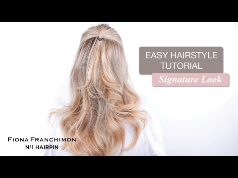 How to do a Signature Look with the Fiona Franchimon No.1 Hairpin