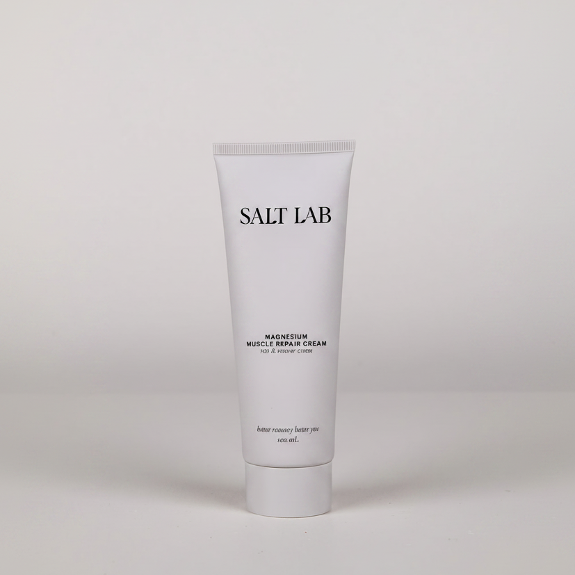 Salt Lab Magnesium Muscle Repair Cream 100ml tube, official packshot