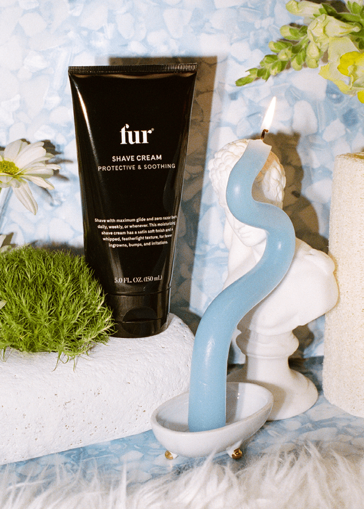 Fur Shave Cream featherlight texture for maximum glide