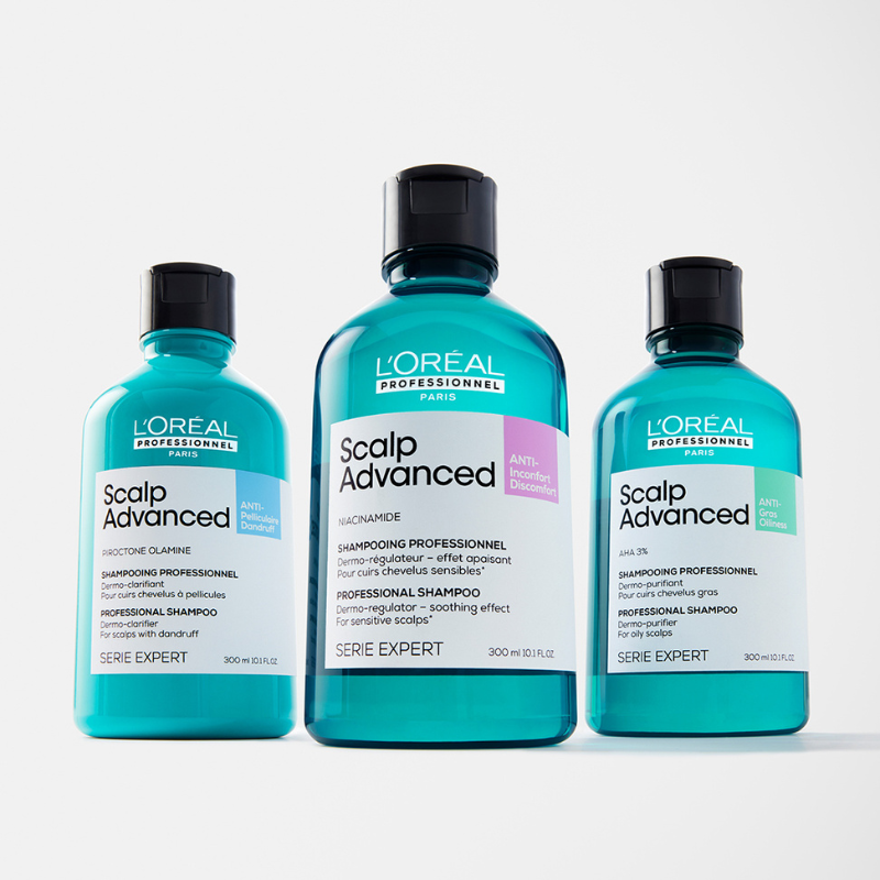 Loreal Scalp Advanced Range 300ml Bottles