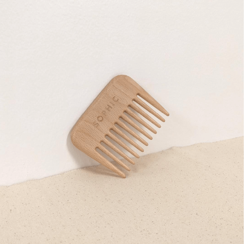 SOPHIC Afro comb made with beechwood