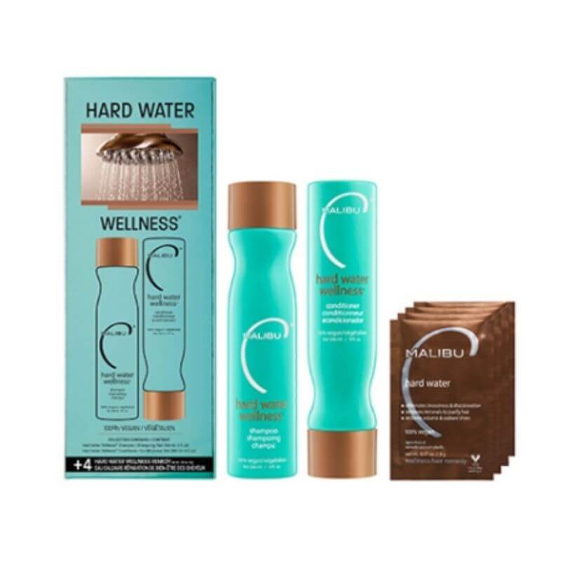 malibu c hard water collection kit brown lids and sachets