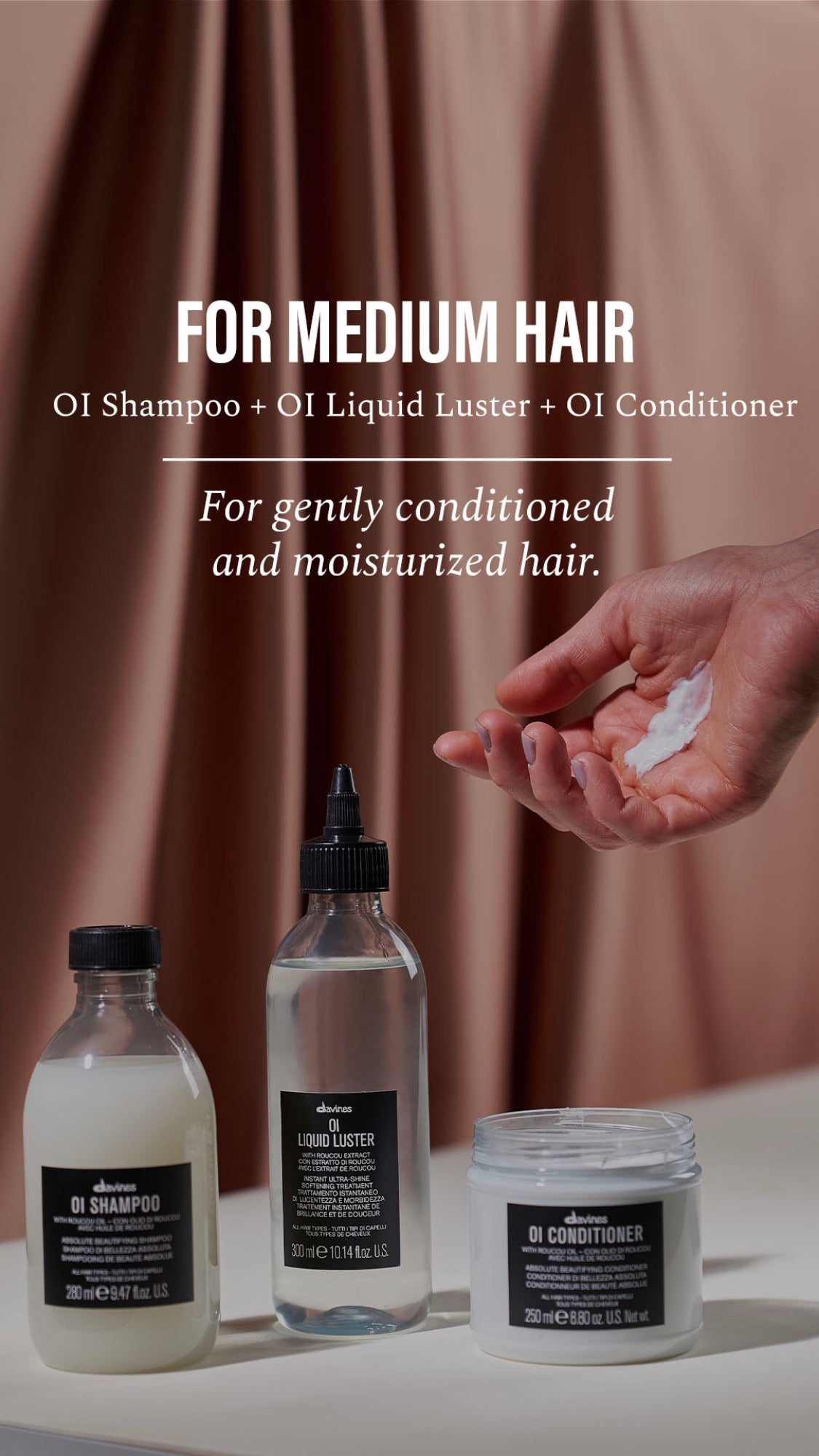 Davines Oi Liquid Luster Shine Treatment