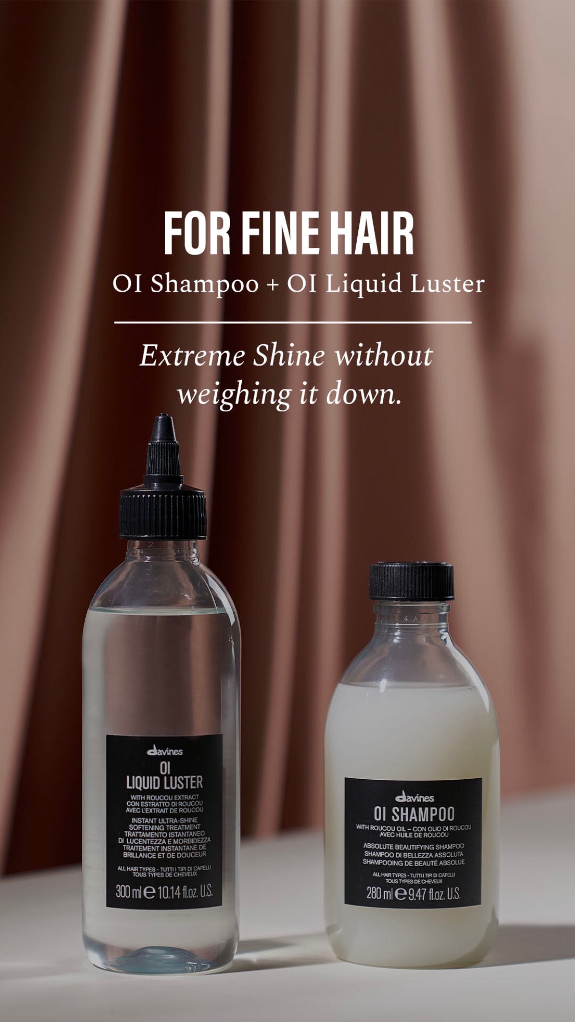 Davines Oi Liquid Luster Shine Treatment