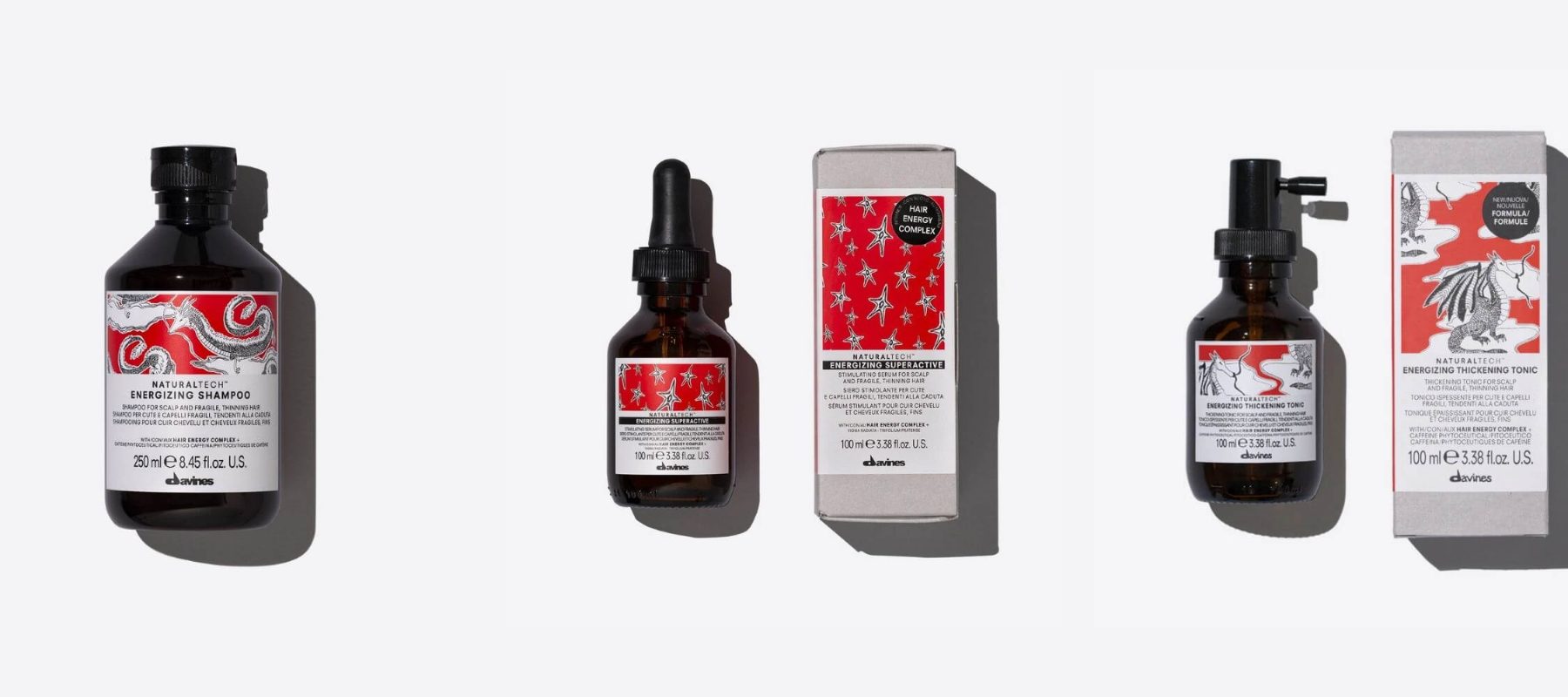 Davines NaturalTech Energizing scalp care collection NZ