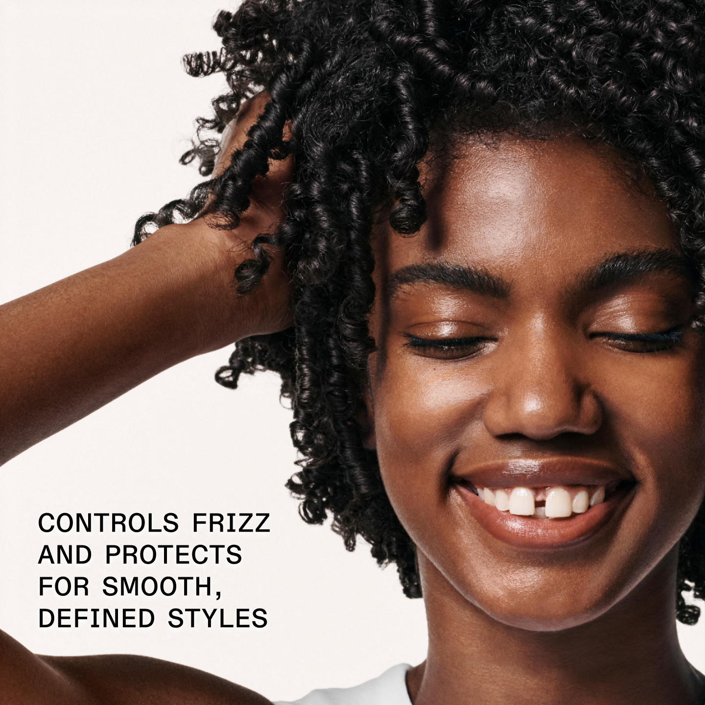 Olaplex No.6 Bond Smoother controls frizz and protects for smooth, defined styles