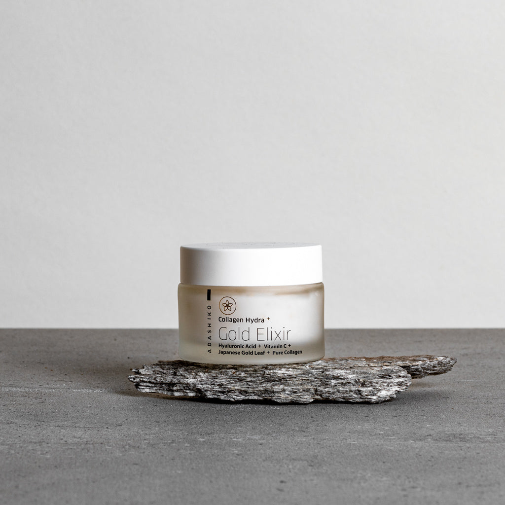Adashiko Collagen Hydra Gold Elixir jar NZ