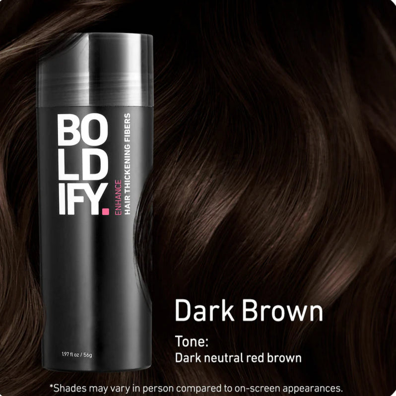 Boldify Hair Fibers Dark Brown