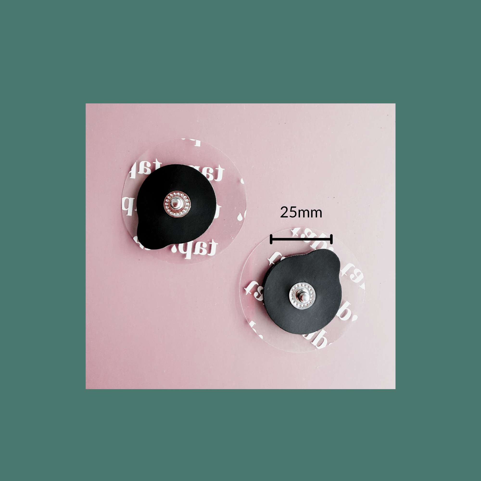 Tap 25mm Vulvodynia/Pudendal Nerve/Scar Management Electrode Pads (2.0)