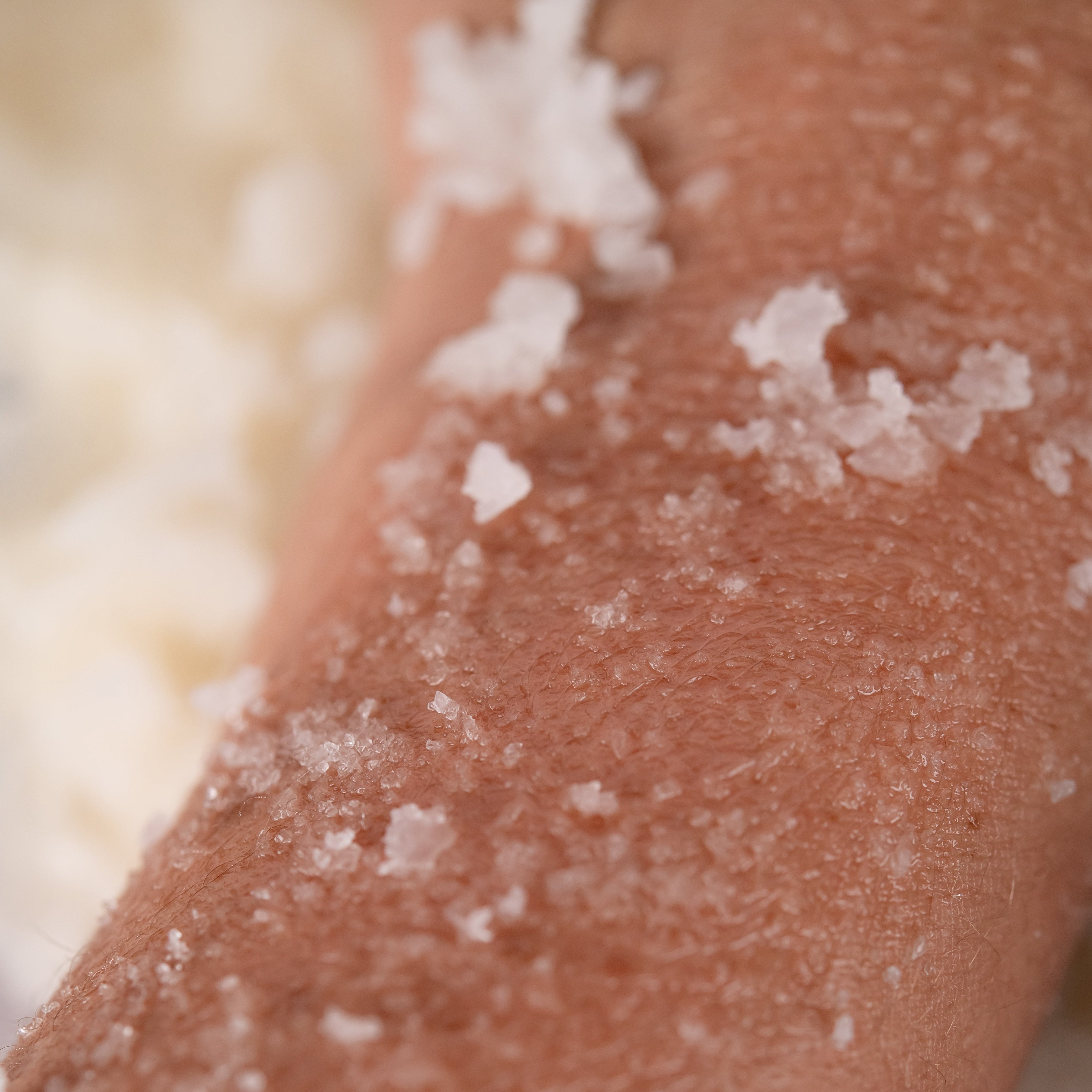 Salt Lab Magnesium Body Scrub texture