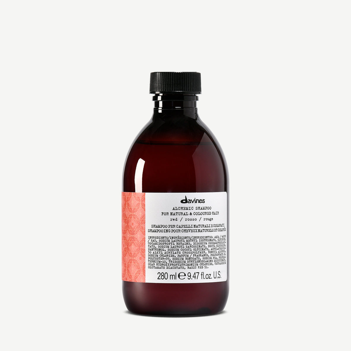 Davines Alchemic Red Shampoo 280ml, toning shampoo, NZ stockist Sable