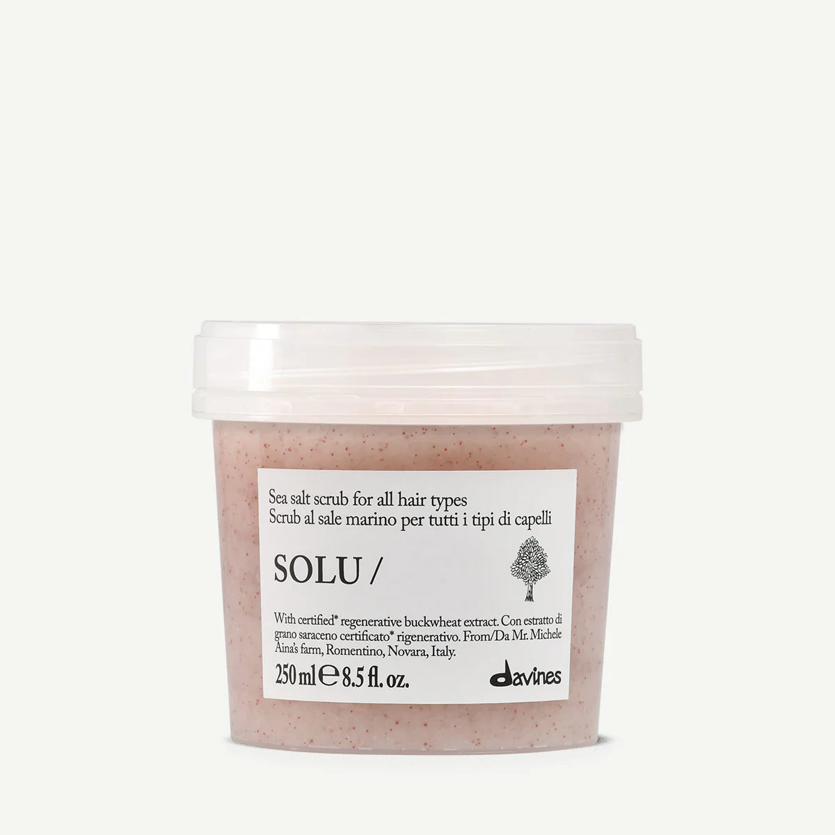 Davines Solu Sea Salt Scrub Cleanser