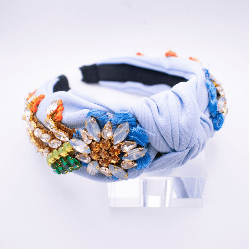 Bejewelled Knot Headband