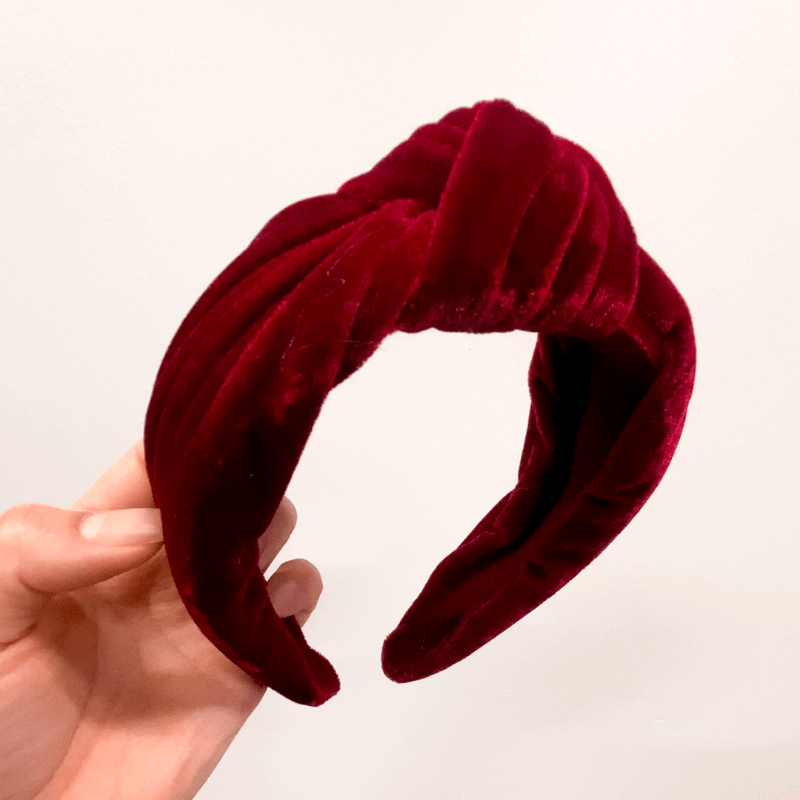 Gildie Velvet Knot Headband