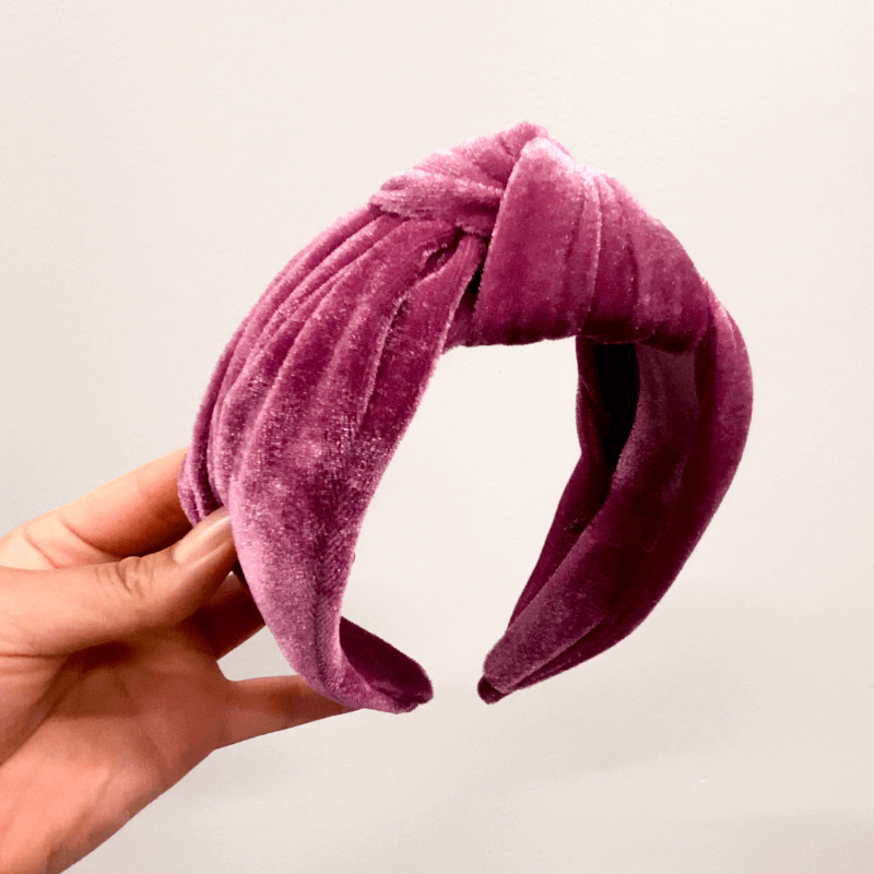 Gildie Velvet Knot Headband