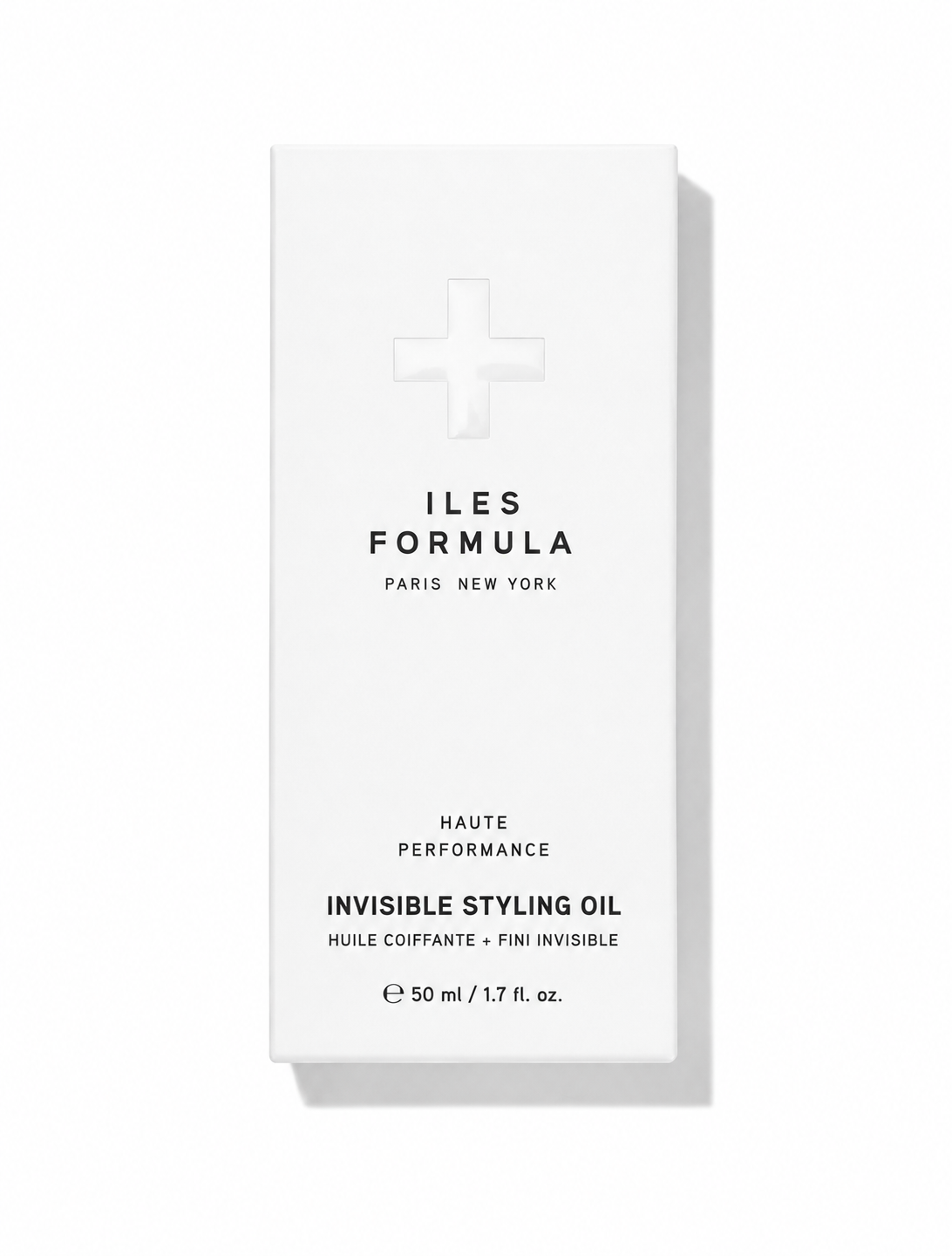 ILES Invisible Styling Oil 50ml in its box, Iles Formula styling oil for frizz-free shine