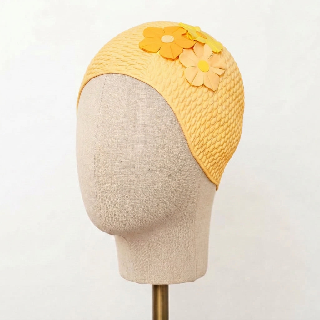 Kores Three Flower Swim Cap
