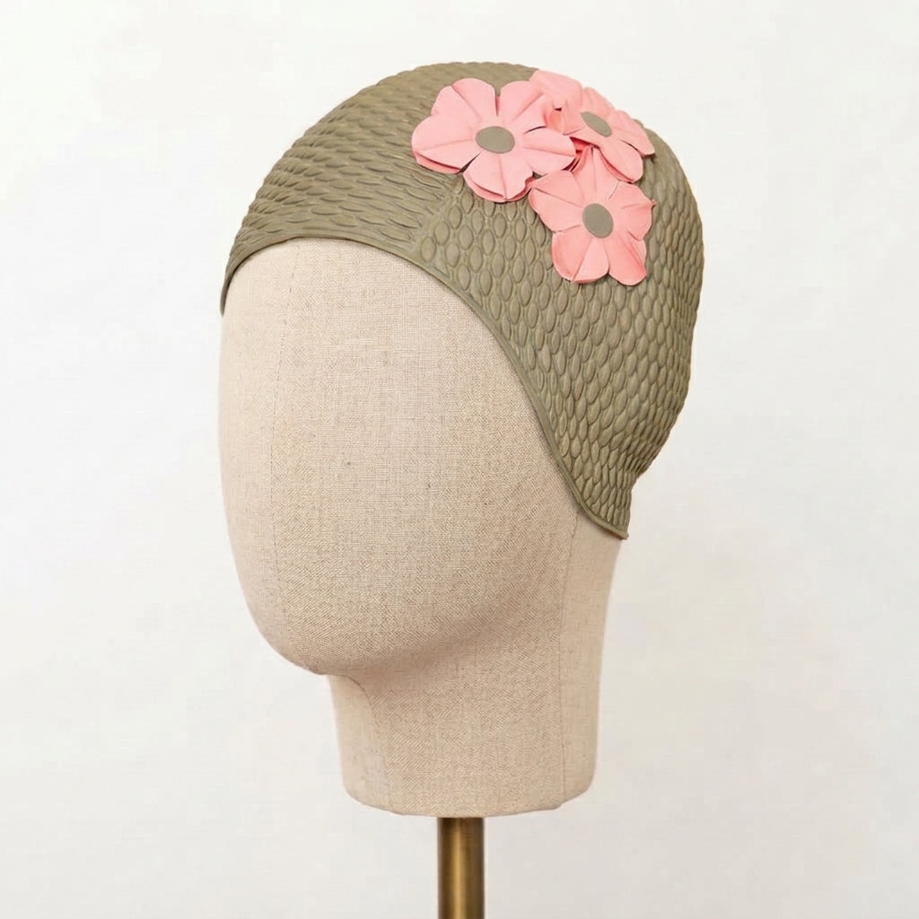 Kores Three Flower Swim Cap