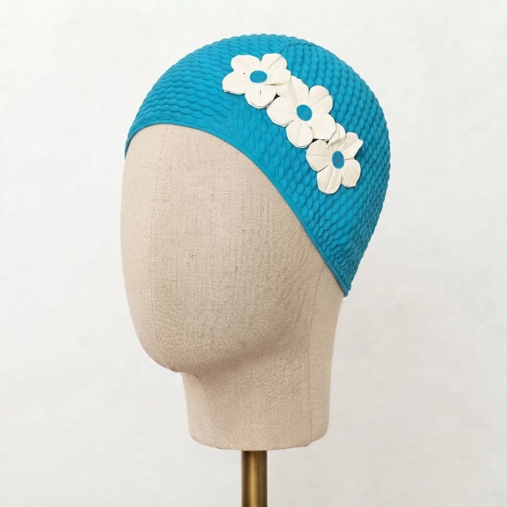 Kores Three Flower Swim Cap