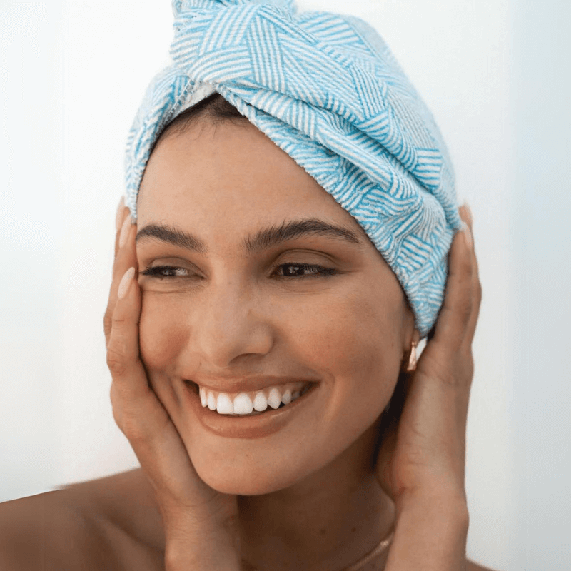 Riva Hair Towel Wrap Louvelle Sable Boutique