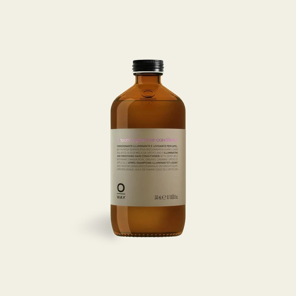 Oway Smooth'n Glow Hair Conditioner 240ml detangling conditioner for frizzy hair