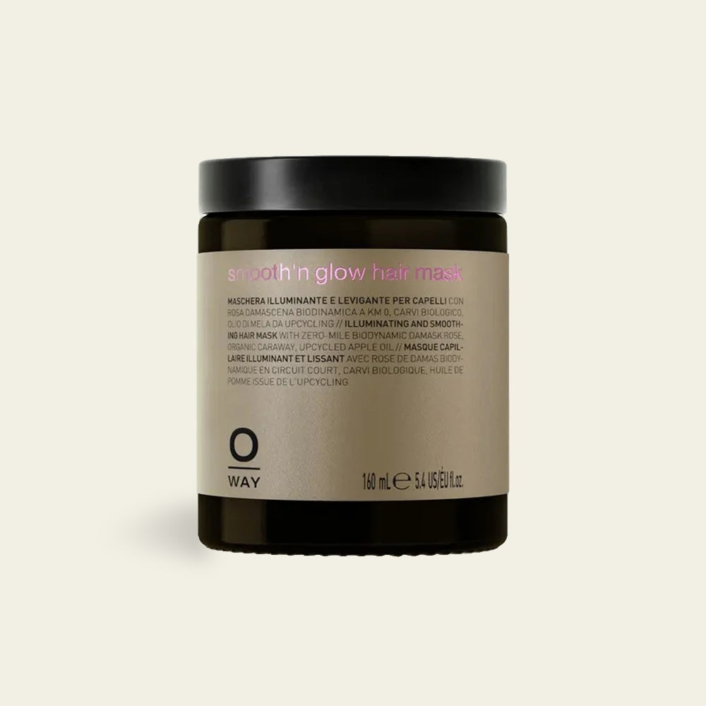 Oway Smooth'n Glow Hair Mask 160ml deep conditioning mask for frizzy hair