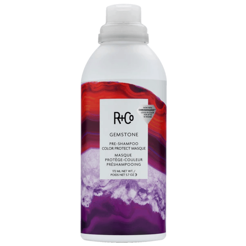 R+Co Gemstone pre-shampoo color protect mask 172 ml bottle